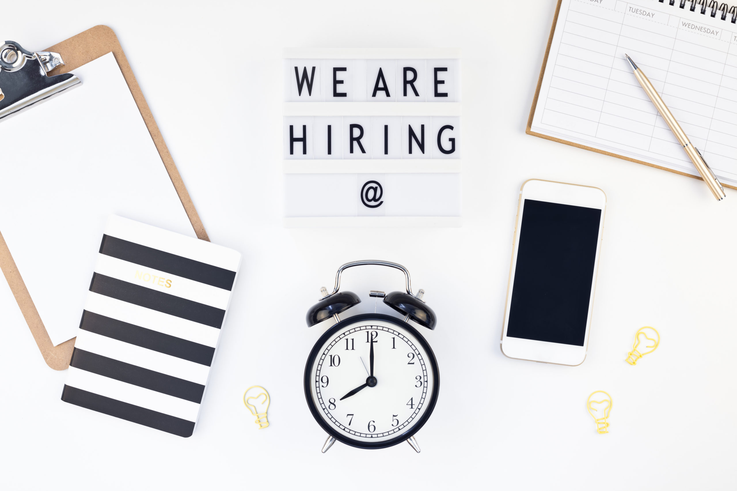 We are hiring sign